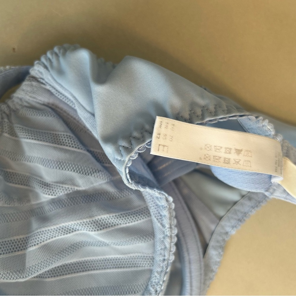 Prima Donna Soft Blue Unlined Underwire Lace Bra. Size 32E - Picture 9 of 11